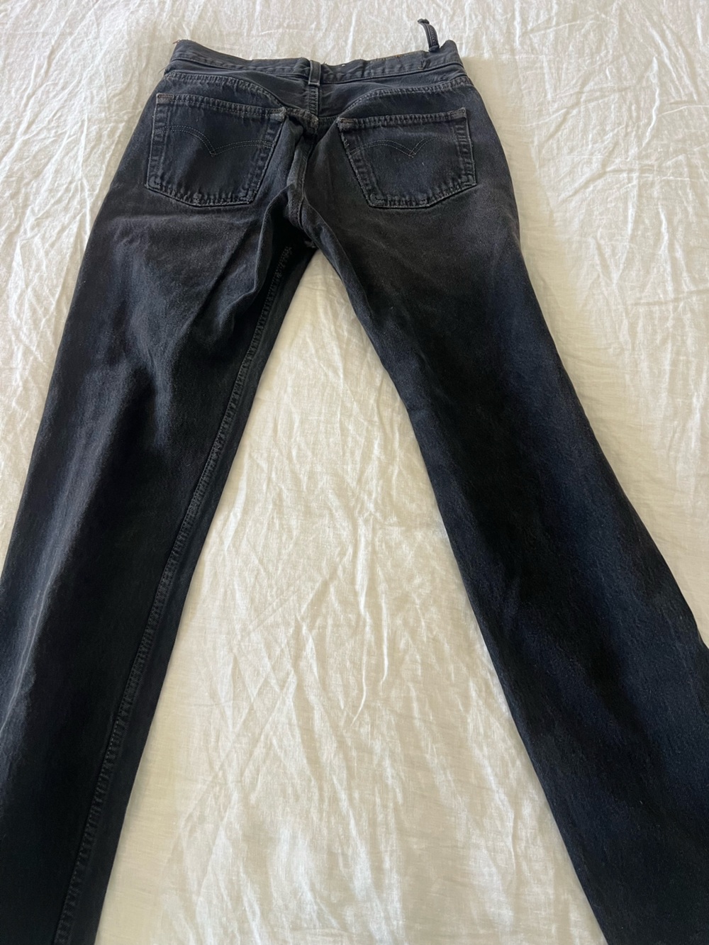 Levi's Women's Straight Leg Black Jeans
